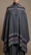 Silver Winter Cape shawl PW5913