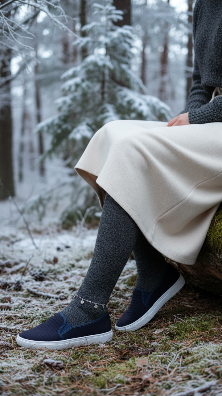 Navy Casual Sneaker WN6204