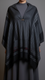 Black Winter Cape shawl PW5913