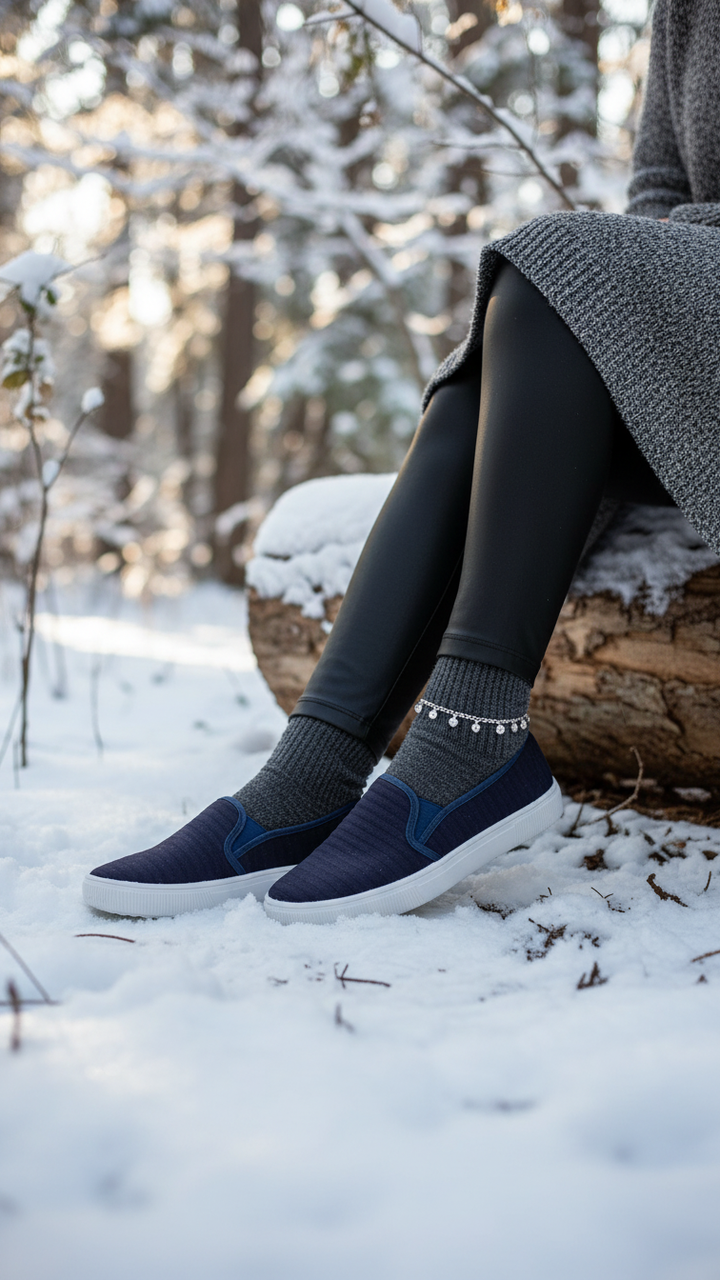 Navy Casual Sneaker WN6204