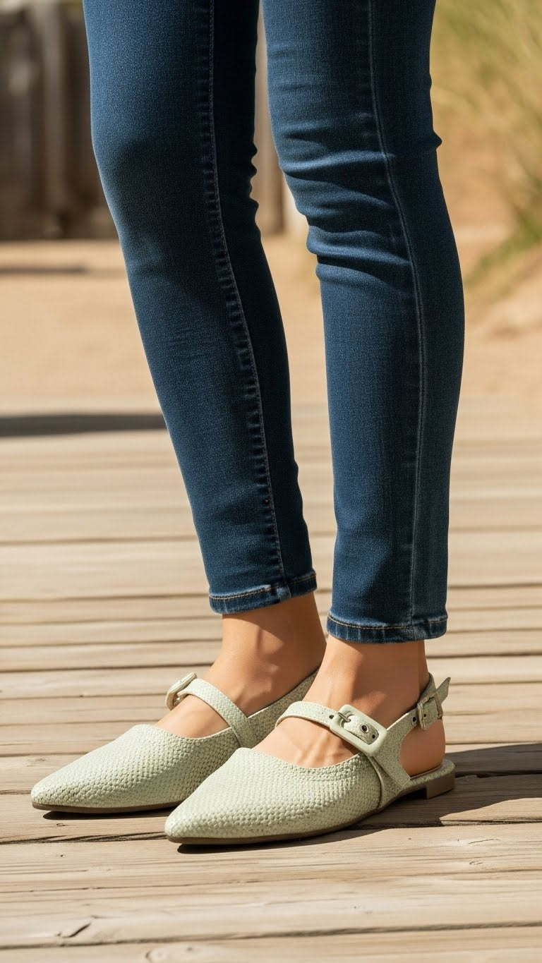 Green Back Open For Women WN5509