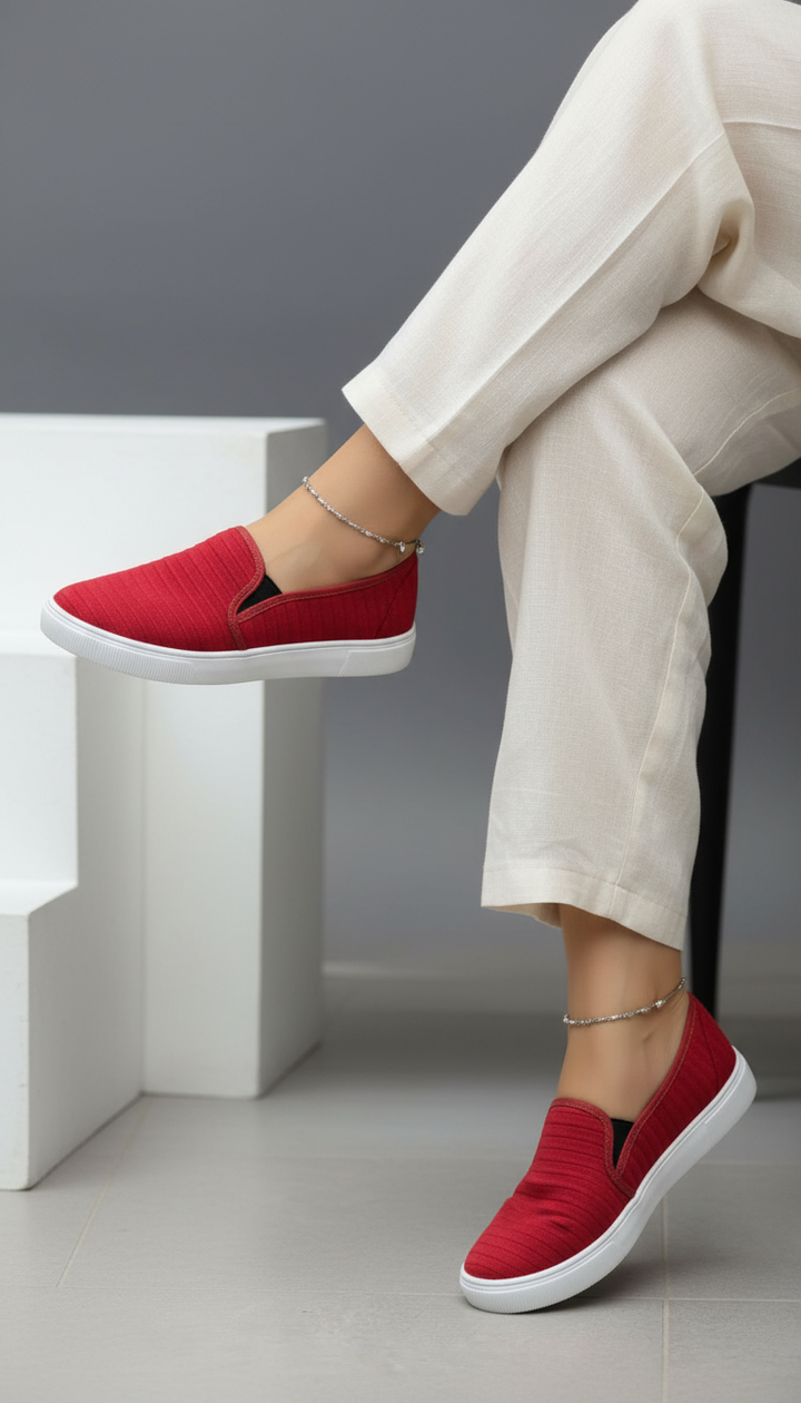 Red Casual Sneaker WN6204