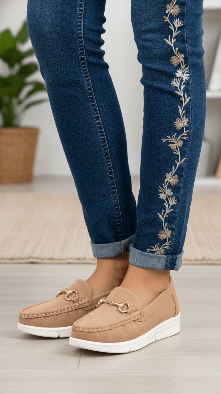 Beige Women Pumps WN4544