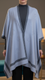 Grey Winter Capeshawl PW5696