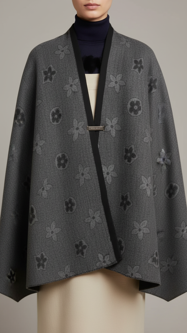 Black Winter Capeshawl PW5682