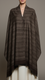 Coffee Winter Cape shawl PW5910