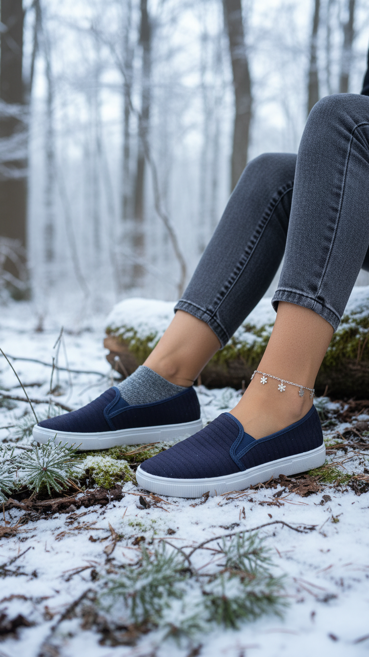 Navy Casual Sneaker WN6204