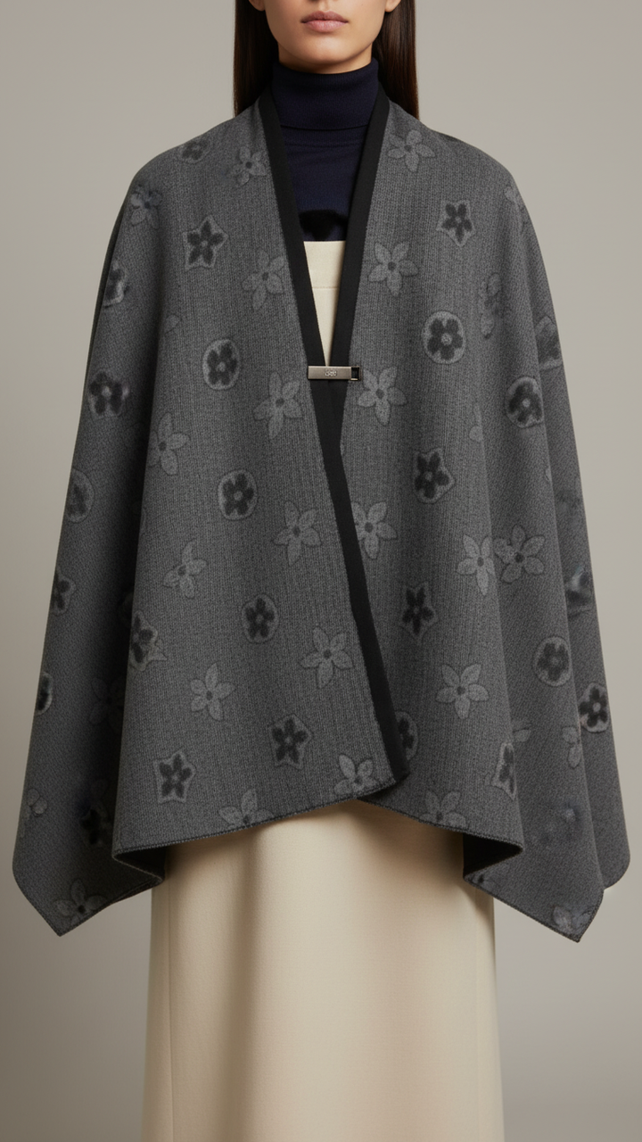 Black Winter Capeshawl PW5682