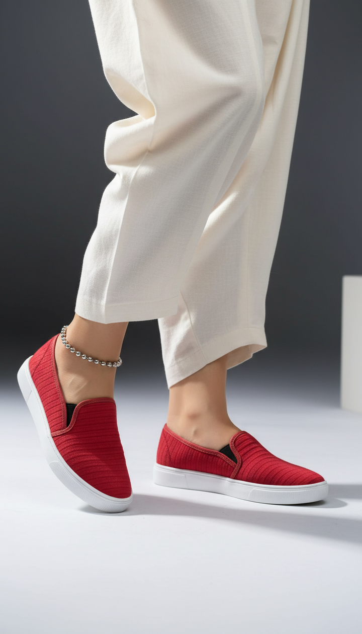 Red Casual Sneaker WN6204