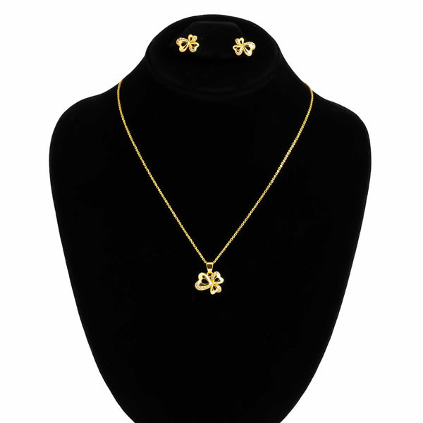 GOLDEN PENDANT SET J42963