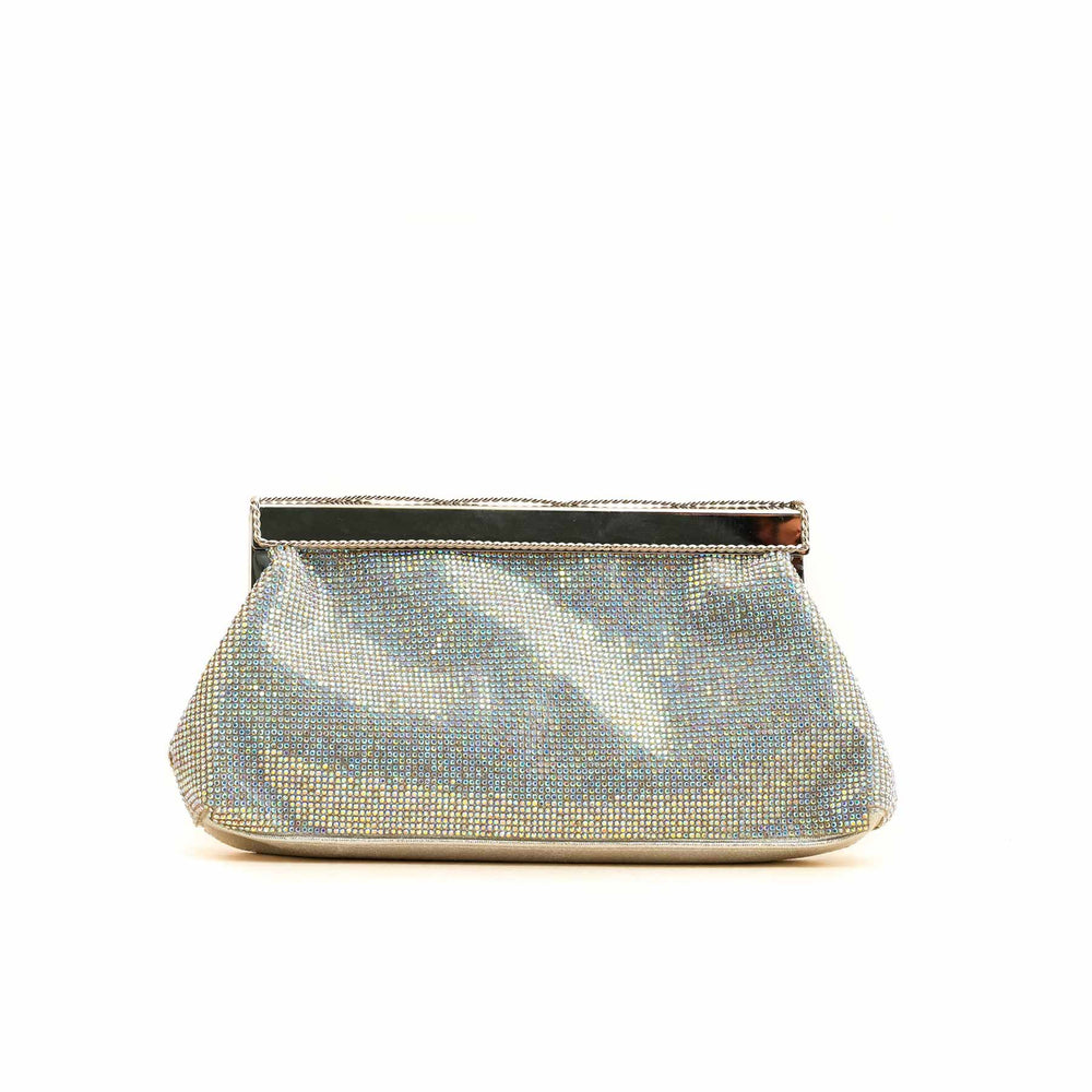 AB Silver Fancy Clutch P24241