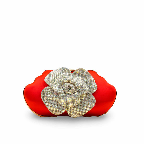 Red Fancy Clutch For Women P24248