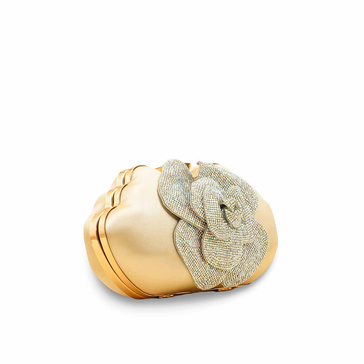 AB Golden Fancy Clutch For Women p24248