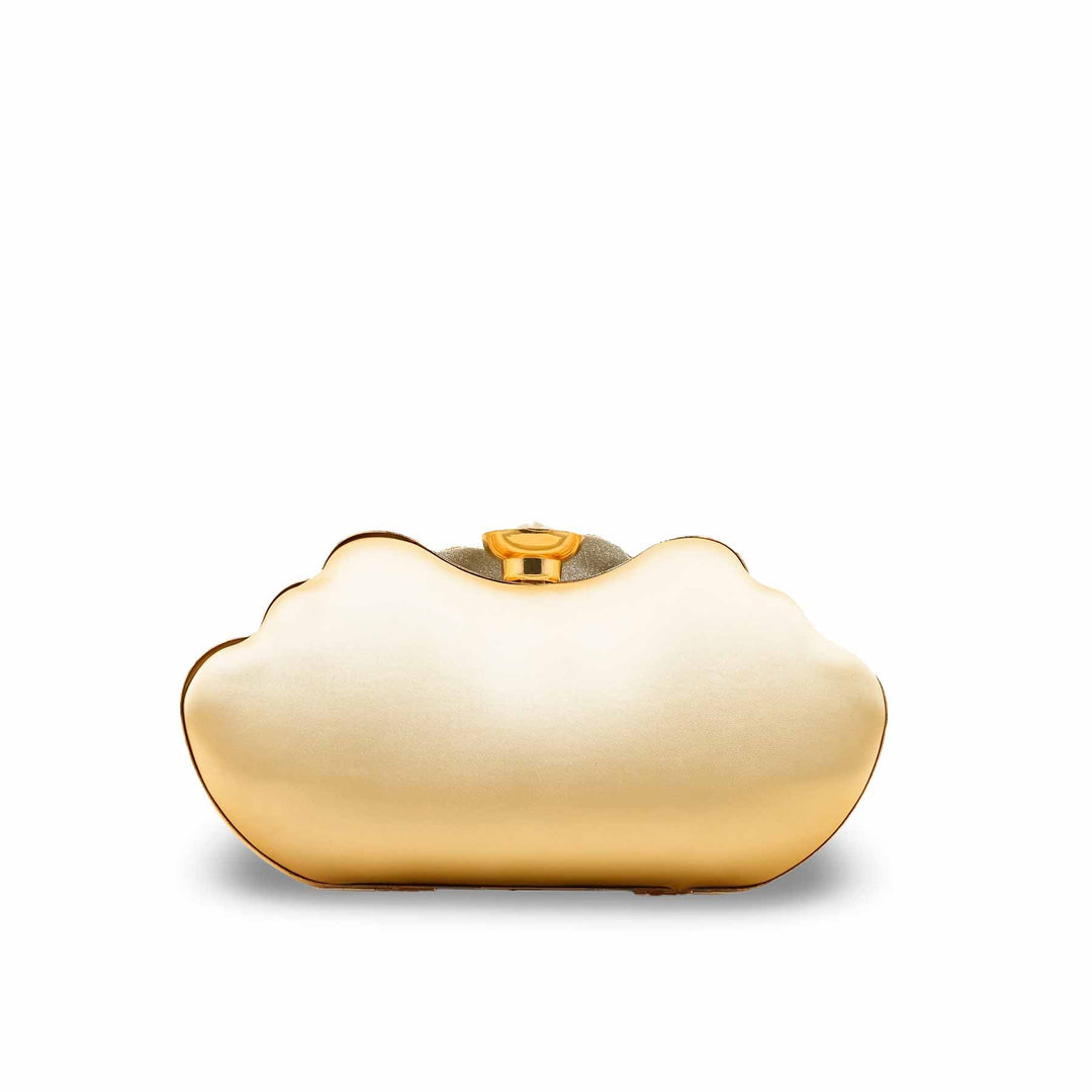 AB Golden Fancy Clutch For Women p24248