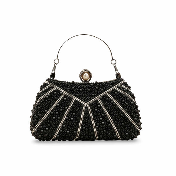 Black Bridal Clutch P24283