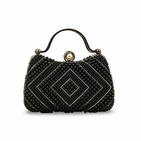 Black Bridal Clutch P24293