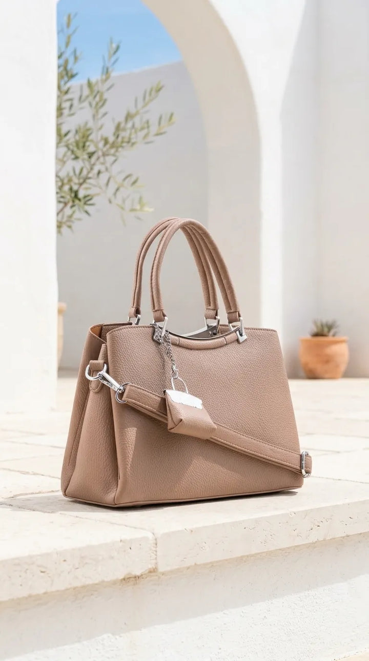 Apricot Formal Hand Bag For Women P36648