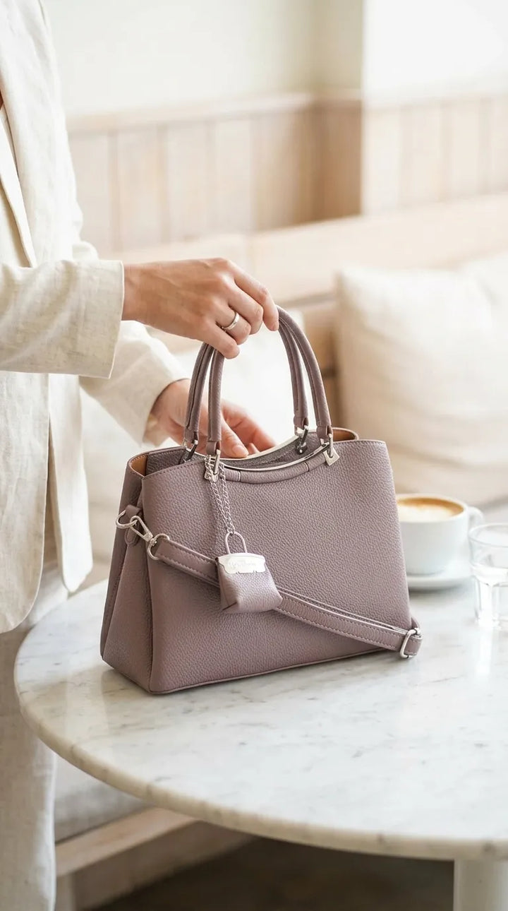 Purple Formal Hand Bag For Women P36648