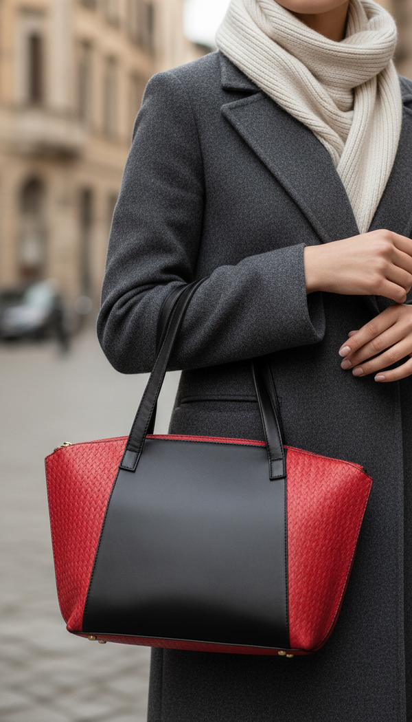 Maroon Formal Shoulder Bag P55777