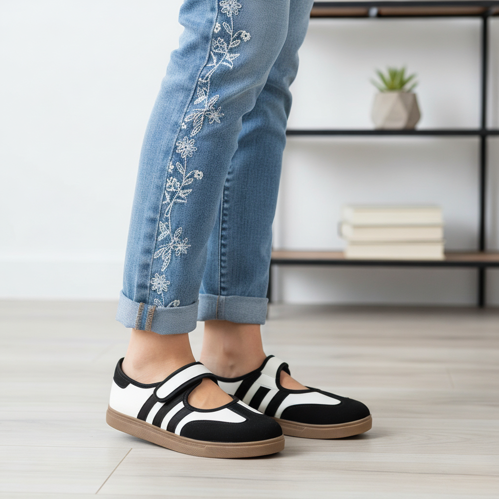 Black Casual Sneaker AT9109