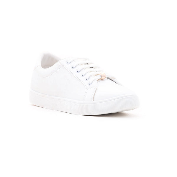 White Casual Sneakers AT7108