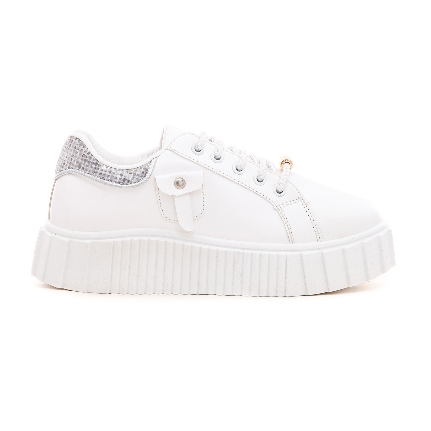 White Casual Sneaker AT7199 – Stylo
