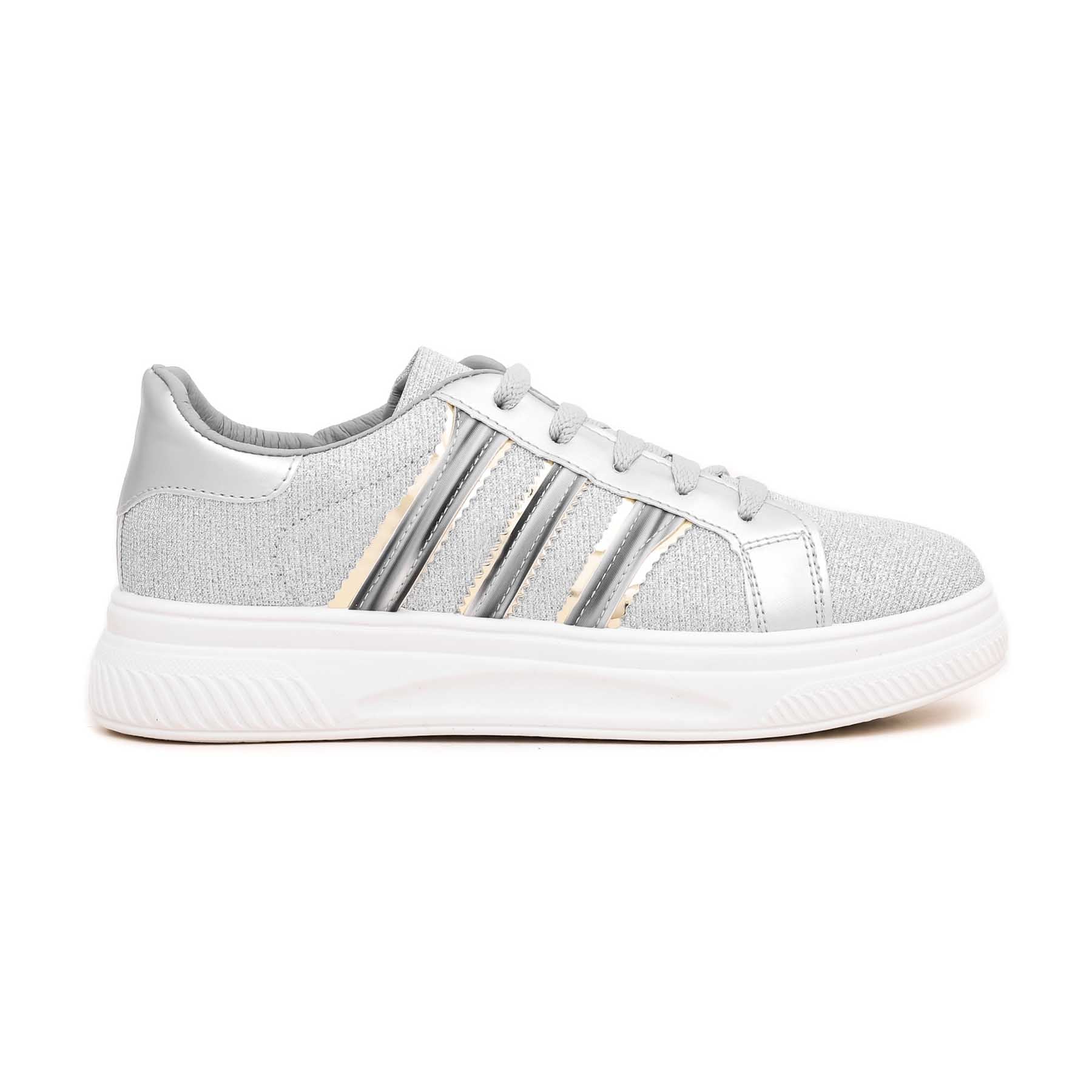 Silver Casual Sneaker AT7302 â Stylo