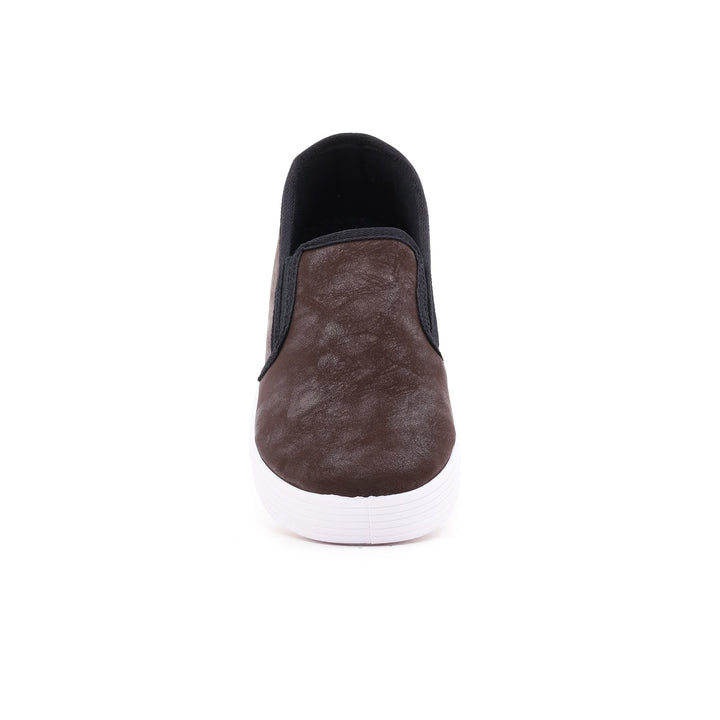 Brown Casual Slip Ons AT9076