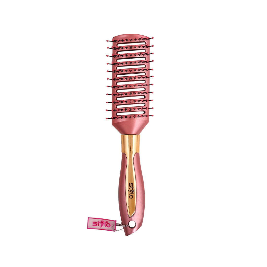 Maroon Hair Brush BR8135