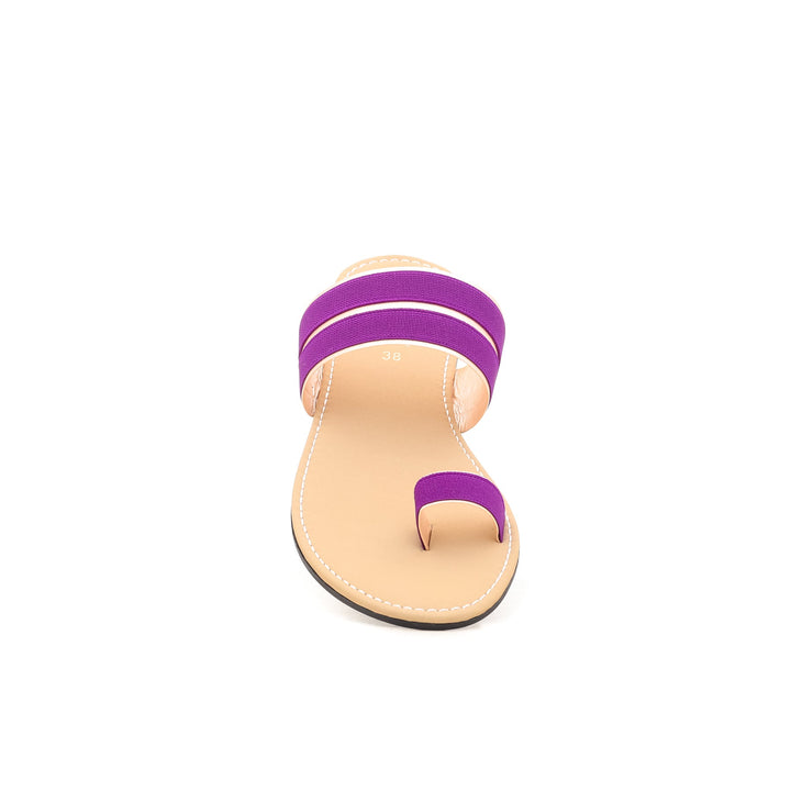Purple Casual Chappal CL1281
