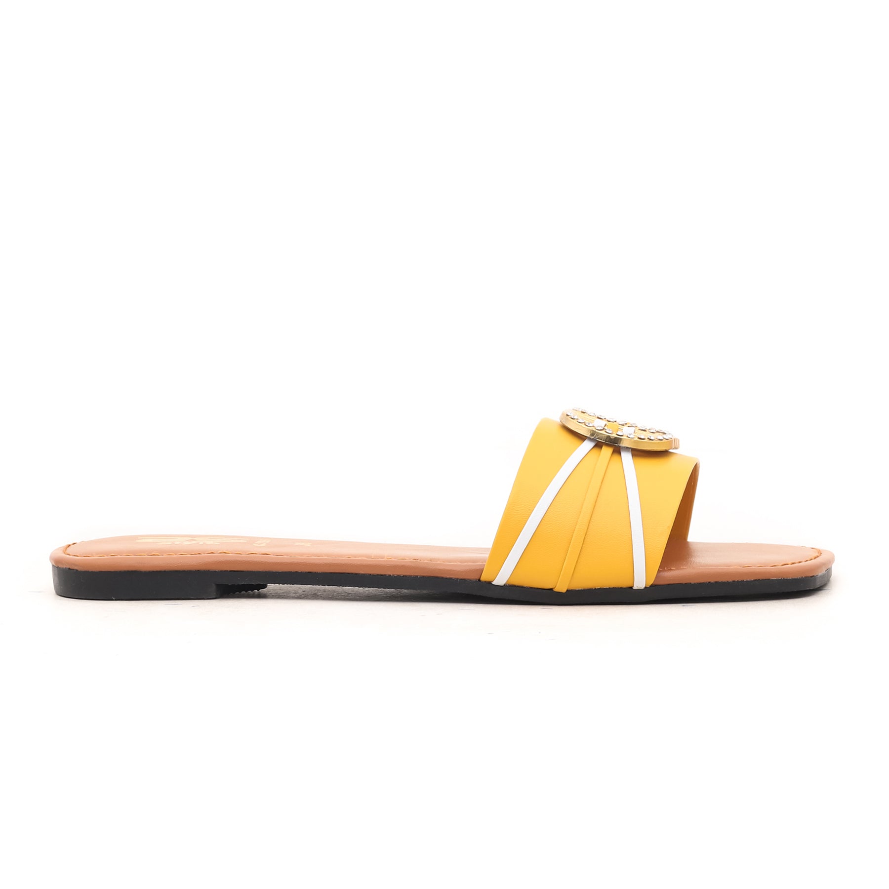 Yellow Casual Slipper CL1395