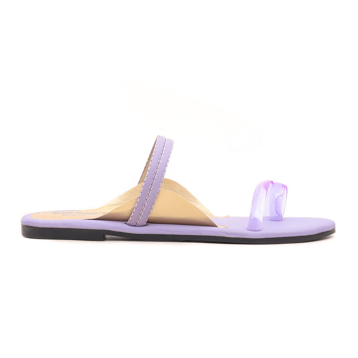 Purple Casual Chappal CL1409