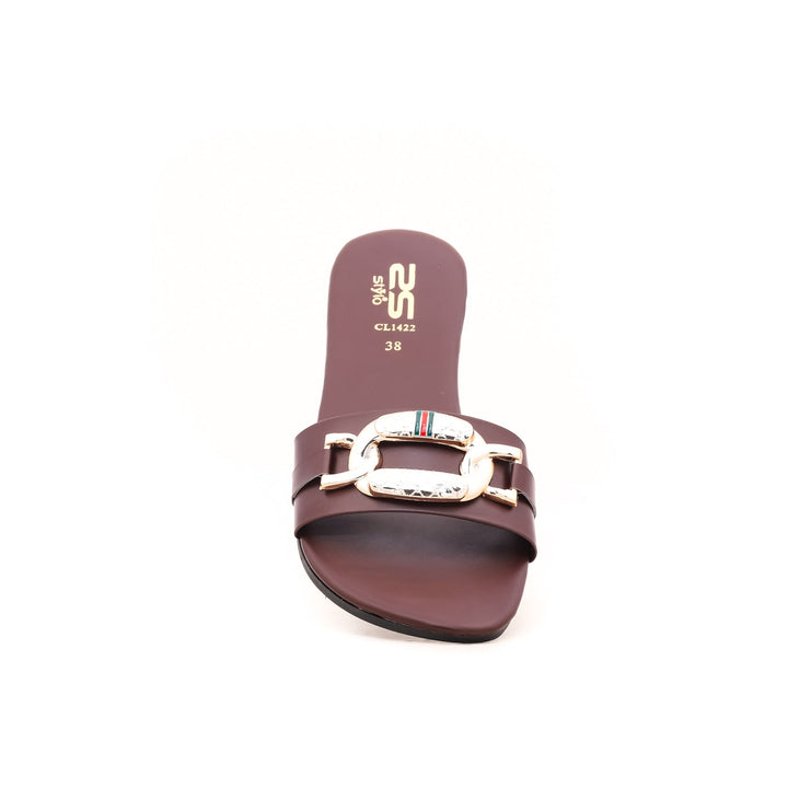 Maroon Casual Slipper CL1422