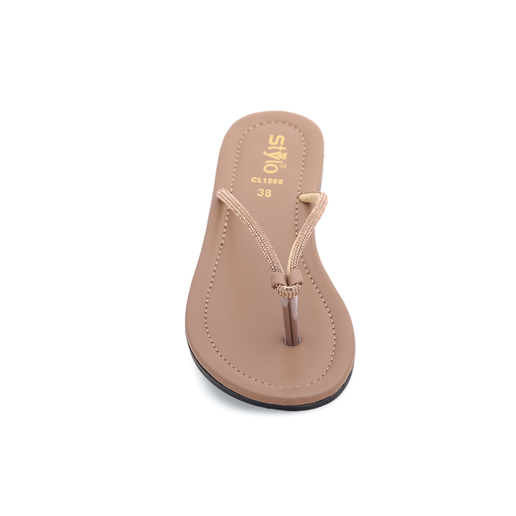 Brown Casual Chappal CL1568