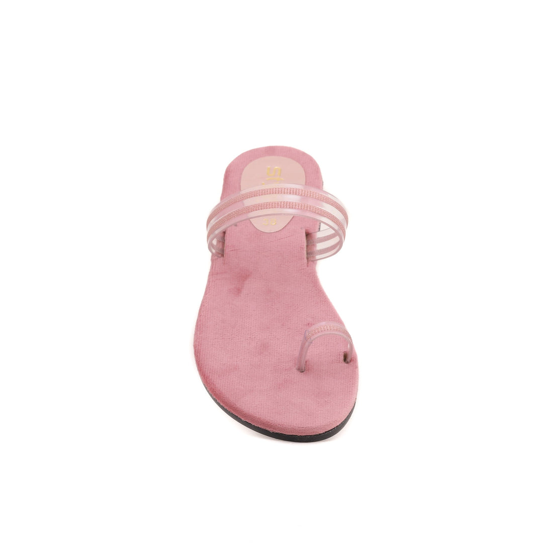 Pink Casual Chappal CL1610