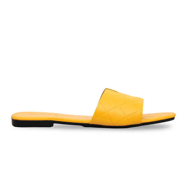 Yellow Casual Slipper CL1641