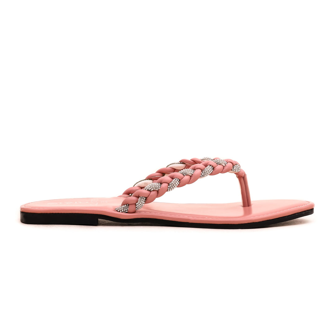 Pink Casual Chappal CL1753