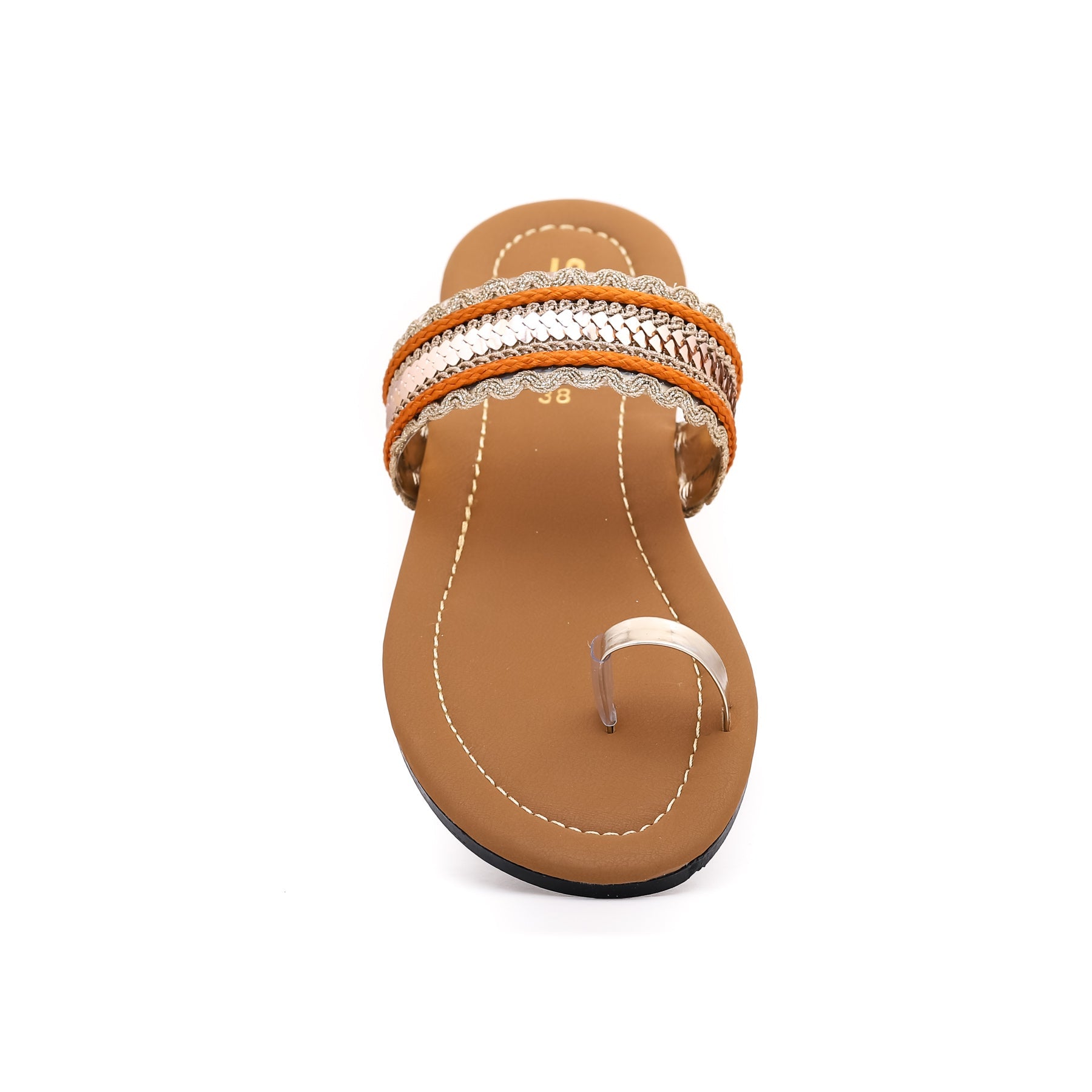 Brown Casual Chappal CL1784
