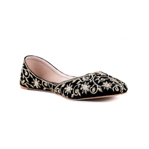 Black Color Ethnic Khusa EC7396