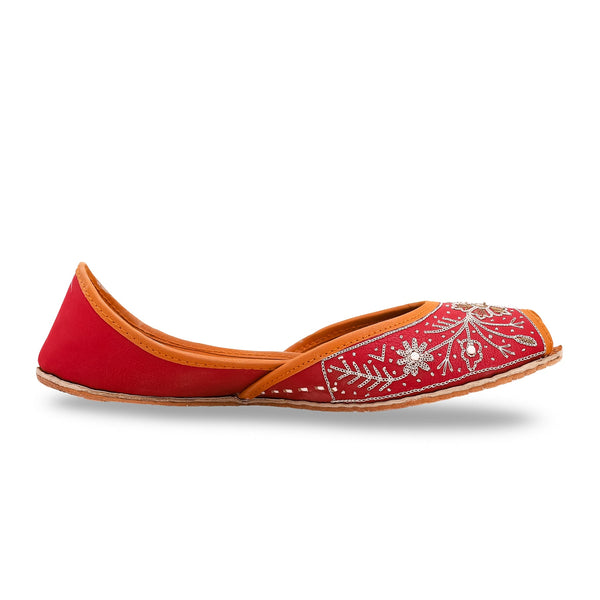 Maroon Casual Khussa EC8332