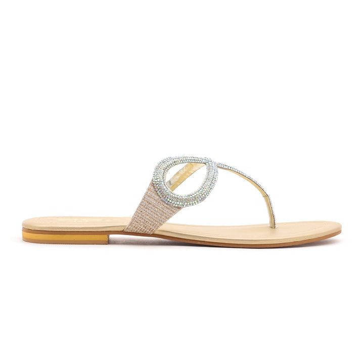 Golden Fancy Chappal FN0573