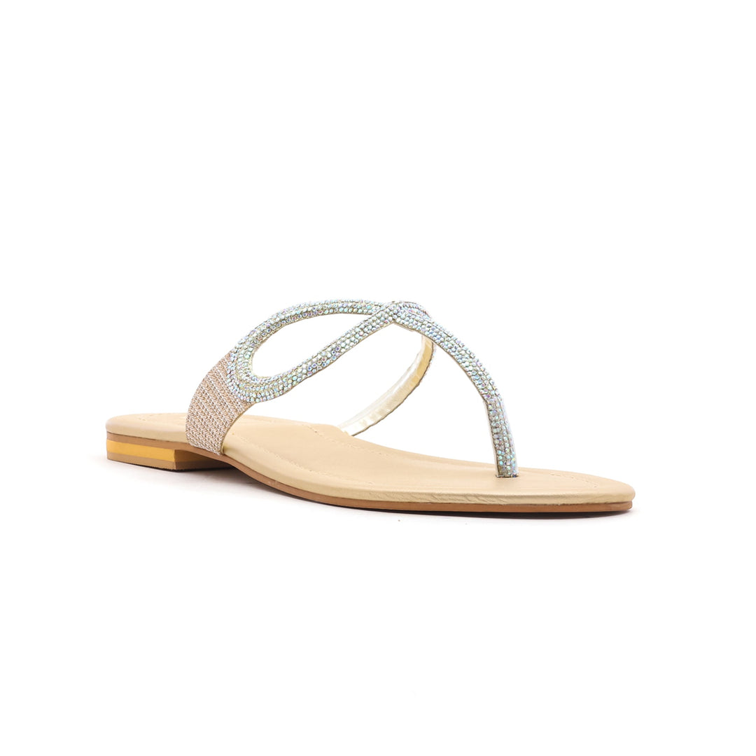 Golden Fancy Chappal FN0573