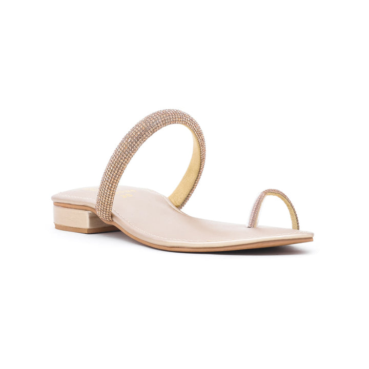 Golden Fancy Chappal FN0594