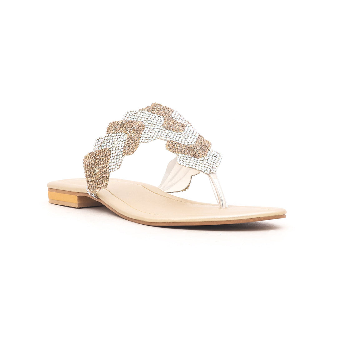 Golden Fancy Chappal FN0611