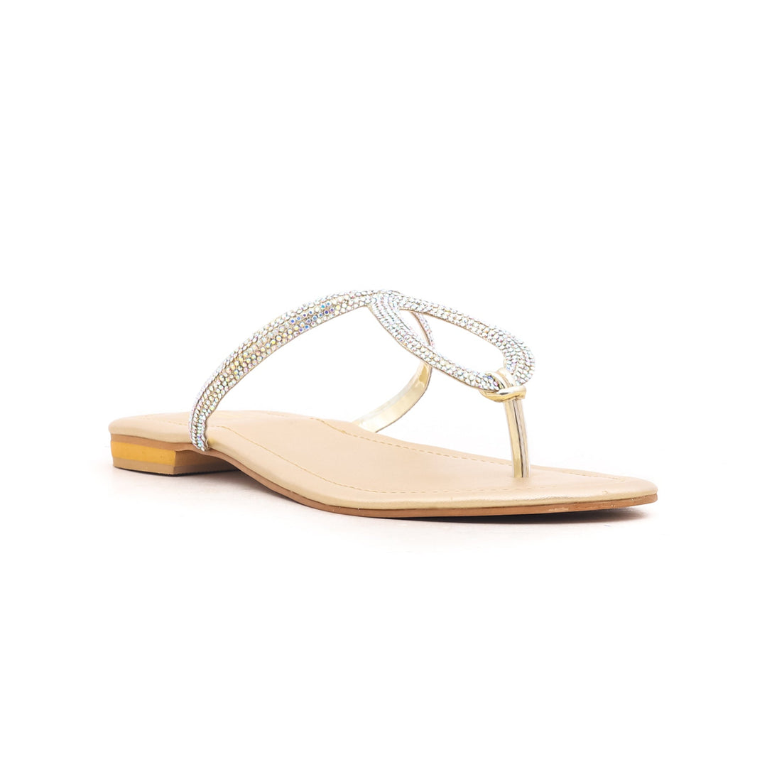 Golden Fancy Chappal FN0612