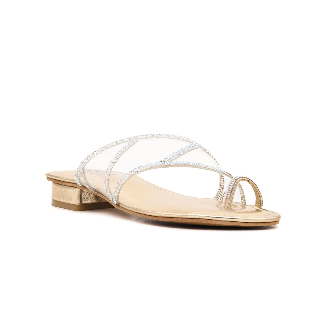 Golden Fancy Chappal FN0634