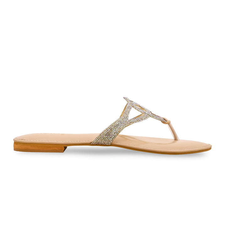 Golden Fancy Chappal FN0678