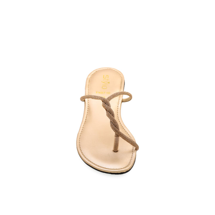 Golden Fancy Chappal FN0710