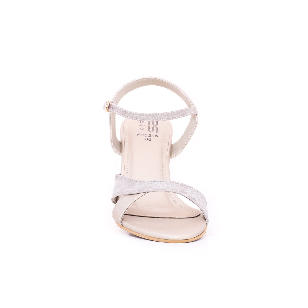 Golden Color Fancy Sandals FN5218