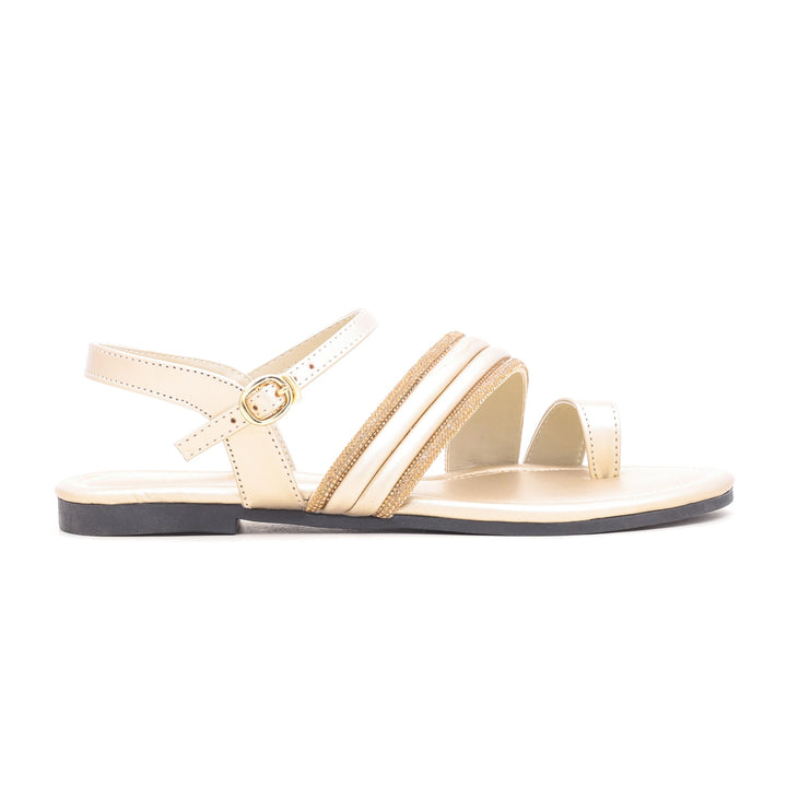 Golden Fancy Sandal FN5312